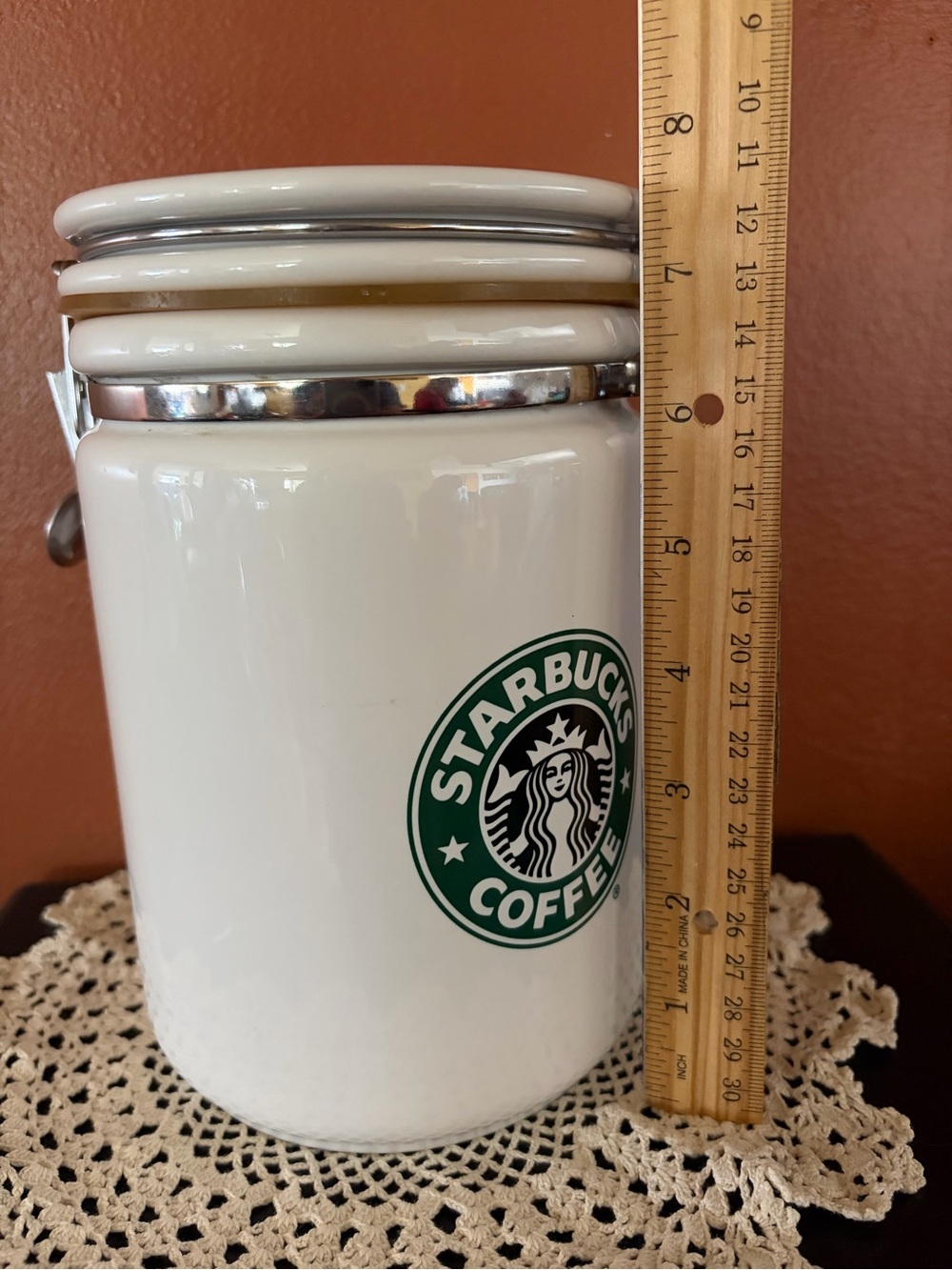 Starbucks Ceramic Canister - Picture 6 of 9